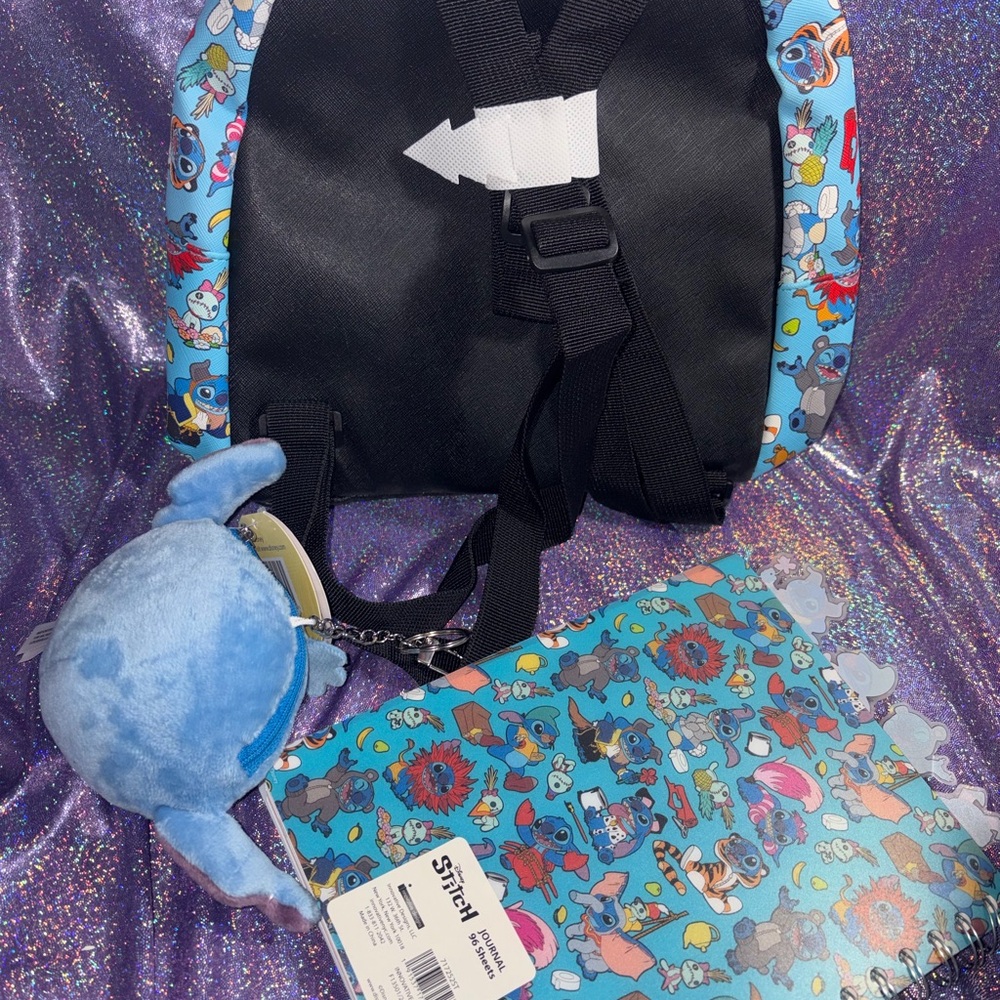 Bioworld Disney Stitch Mini Backpack - Picture 4 of 11